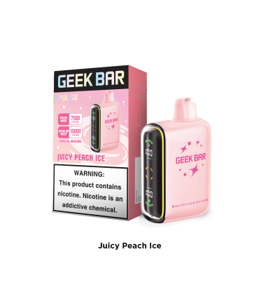 GEEK BAR PULSE – Juicy Peach Ice