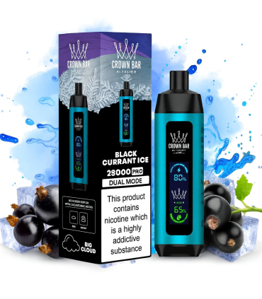 Al Fakher Black Currant Ice 26000 Puff – Ferah Frenk Üzümü Aroması