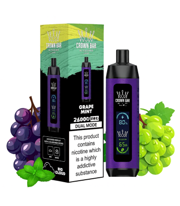 Al Fakher Grape Mint 26000 Puff – Üzüm Nane Ferahlığı