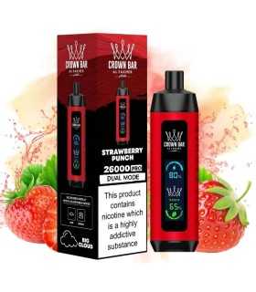 Al Fakher Strawberry Punch 26000 Puff – Tatlı Çilek Ferahlığı