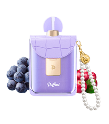 Puffmi Flora Üzüm Yaban Mersini (Grape Cranberry) 25000 Puffs | Şarjlı Puff Türkiye