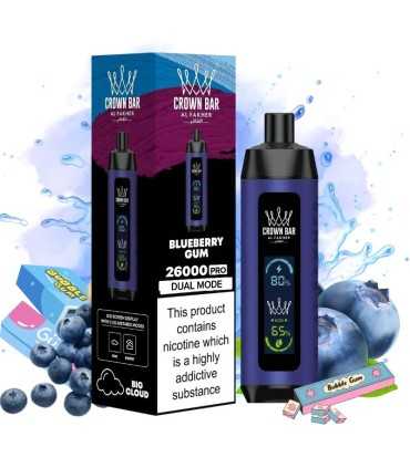 Al Fakher Blueberry Gum 26000 Puff – Yaban Mersini ve Sakız Aroması