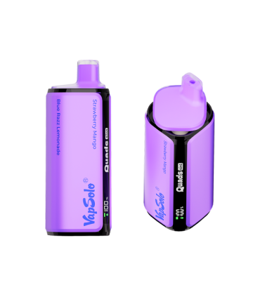 Vapsolo Quads 80000 Puffs Strawberry Mango & Blue Razz Lemonade | 4 Tat Tek Cihazda