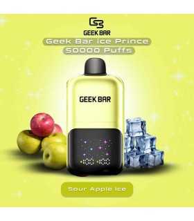 Geek Bar Ice Prince Sour Apple Ice – Ekşi Yeşil Elmanın Buzla Buluştuğu Ferah Deneyim