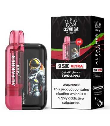 Al Fakher Ultra 25.000 Puffs Two Apple