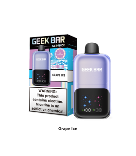 Geek Bar Ice Prince Grape Ice – Üzüm Aromasıyla Derin ve Serin Ferahlık