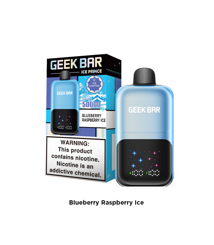 Geek Bar Ice Prince Blueberry Raspberry Ice – Tatlı ve Ekşi Meyve ...