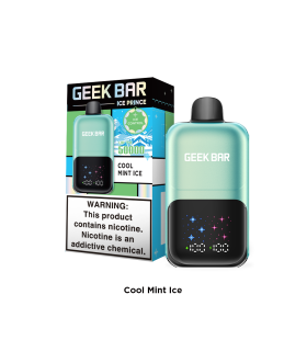 Geek Bar Ice Prince Cool Mint Ice – Saf Nane ile Buz Gibi Ferahlık