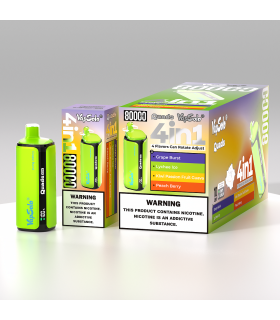 Vapsolo Quads 80000 Puffs Grape Burst & Lychee Ice | 4 Tat Tek Cihazda