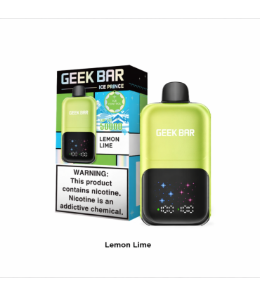 Geek Bar Ice Prince Lemon Lime Ice – Limon & Lime Ferahlığında Yoğun Buz Etkisi